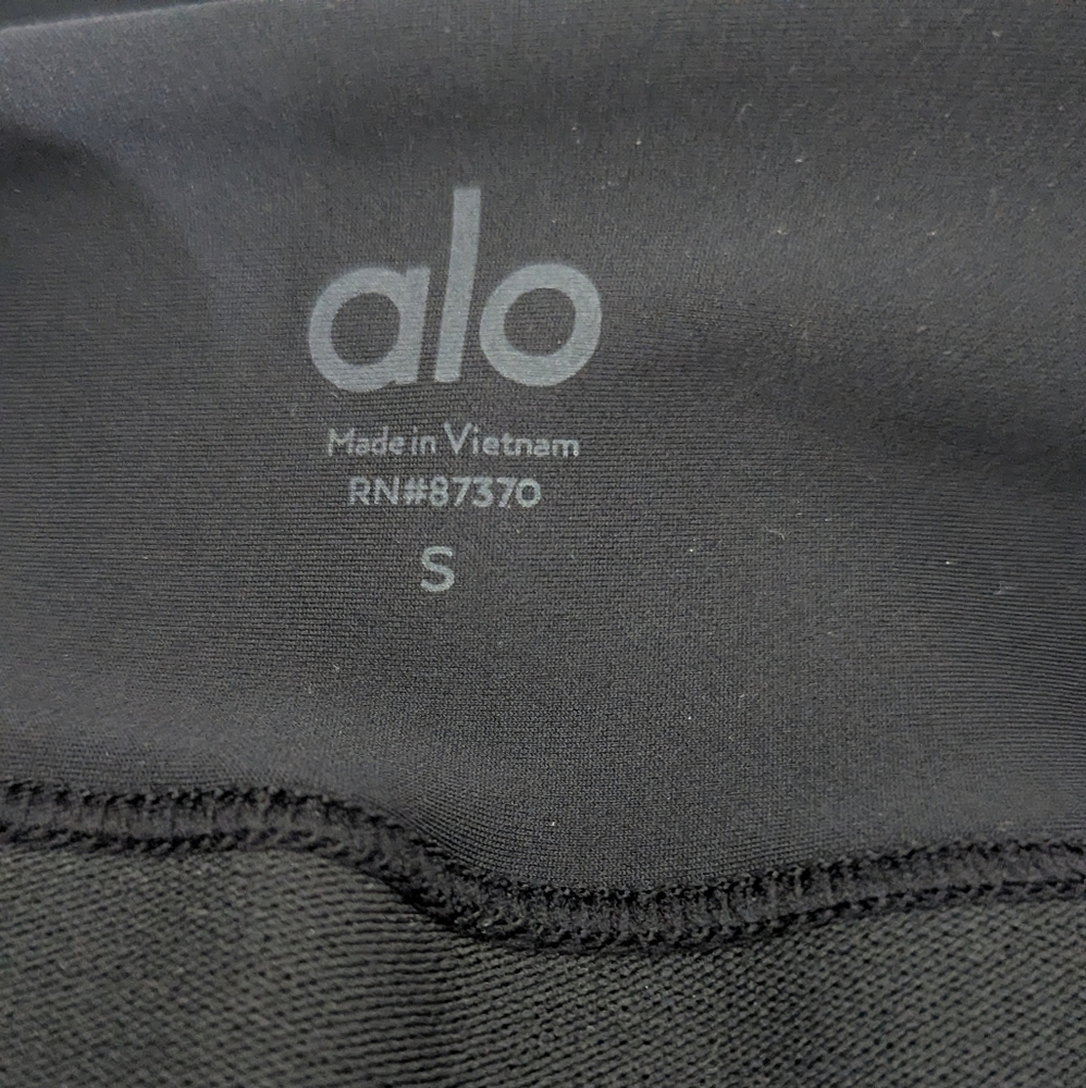 ALO Airlift Compressive High Intensity Workout Leggings Black Sz S - Picture 2 of 10